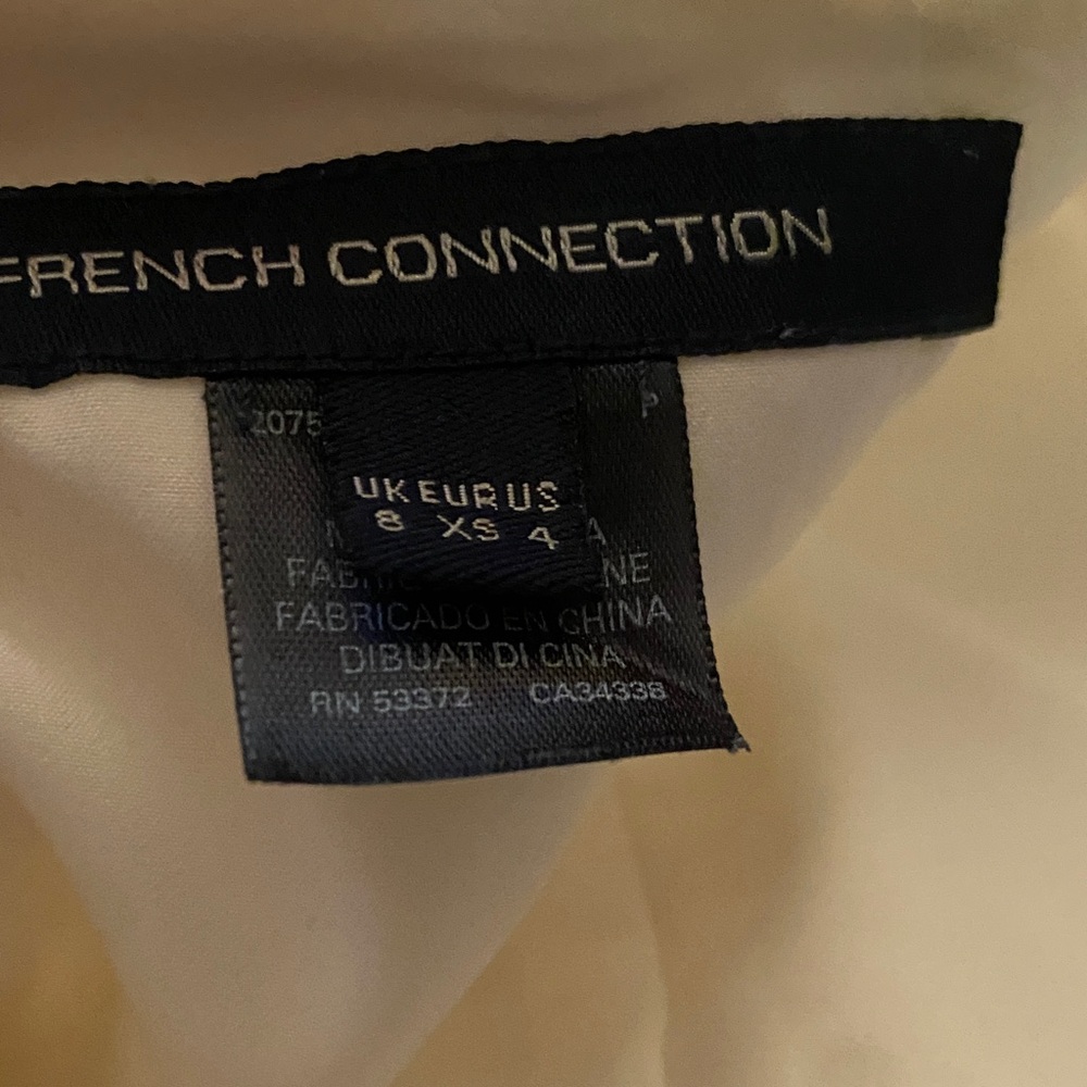 French Connection White Mini Dress - Picture 2 of 6